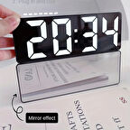 Büro Ev Ofis Hediyesi için Sese Duyarlı Alarmlı Dijital Masa Saati