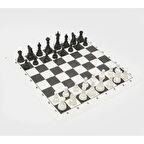 Büro Ev Ofis Hediyesi için Rulo Tip Maksi Satranç Seti