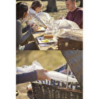 Büro Ev Ofis Kamp Keyfi için Yemek Koruma Şemsiyesi