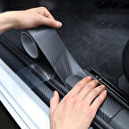 Büro Ev Ofis Arabası için Araç Dışı Karbon Fiber Oto Koruyucu Bant