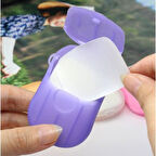 Büro Ev Ofis Yazlık Seyahati için 20ADET Yaprak Tip Kağıt Sabunu Seti