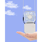 Büro Ev Ofis Yazlık için Seyahat Tipi Taşınır Tasarımlı Serinletici Masa Fanı