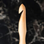 Büro Ev Ofis Hobi Dikiş Atölyesi için 10MM 15.5CM Ahşap Yün Tığ