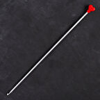 Büro Ev Ofis Hobi Dikiş Atölyesi için 30CM 3,5MM Klasik Alüminyum Tunus Tığı