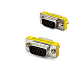 Büro Ev Ofis Network Dönüştürücü için Silver Mini Gender Vga To Vga Çevirici