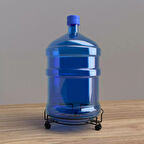 Büro Ev Ofis Mutfağı için Tekerlekli Damacana Tüp Taşıma Altlığı