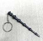 Büro Ev Ofis Hediyesi için Dumbledore Mürver Asa Anahtarlık