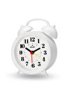 Büro Ev Ofis Hediyesi için Beyaz Dekoratif Masa Saati
