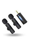 Büro Ev Ofis Hediyesi için K35 Jacklı İkili Mikrofon