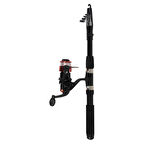 Büro Ev Ofis Balık Avı Sporu için Çantalı Orta Boy Olta Seti