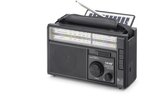 Büro Ev Ofis Hediyesi için Siyah Solar Panelli Fm Radyo Usb Tf Nostaljik Hoparlör