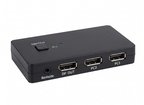 Büro Ev Ofis Cihazları için 2PORT 2USB 2DP Kvm Consol Switch