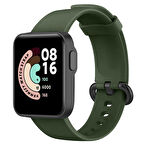 Xiaomi Mi Watch Lite Kordon Tam Uyumlu Eternity Silikon Kordon