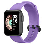 Xiaomi Mi Watch Lite Kordon Tam Uyumlu Eternity Silikon Kordon