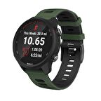 Xiaomi Watch S1 -S1 Active -Mi Watch -Watch Color 22mm Uyumlu Stride Çift Renkli Silikon Kordon