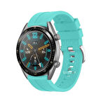 Huawei Watch GT2 Elite-Sport-Classic 46mm-GT2 Pro 22mm Uyumlu NovaGT Supreme Silikon Kordon