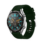 Huawei Watch 3 Elite-Classic 46mm-Watch 3 Pro-Elite 22mm Uyumlu NovaGT Supreme Silikon Kordon
