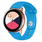 Samsung Galaxy Watch 6 – Classic 40-43-44-47mm Uyumlu 20mm PureLux Soft Silikon Kordon