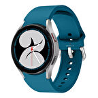 Samsung Galaxy Watch 6 40 43 44 47mm Uyumlu Orjinal Tasarım Kavisli PureLux Silikon Kordon