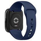 Sneezy Xiaomi Redmi Watch 3 Active Uyumlu PureLux Soft Silikon Kordon