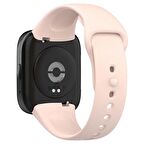 Sneezy Xiaomi Redmi Watch 3 Active Uyumlu PureLux Soft Silikon Kordon