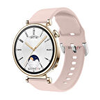 Sneezy Huawei Watch GT4 41mm İle Uyumlu 18mm PureLux Soft Tokalı Silikon Kordon