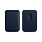 Sneezy İphone 14-14 Plus-14 Pro-14 Pro max Uyumlu Birinci Sınıf Magsafe Cüzdan Magsafe Deri Kartlık