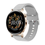 Huawei Watch Gt2 42mm Ile Uyumlu 20mm Purelux Soft Tokalı Silikon Kordon Dayanıklı Spor Stil