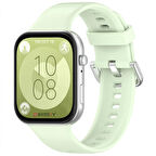 Sneezy Huawei Watch Fit 3 Kordon - PureLux Soft Tokalı Silikon Kordon