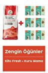 Yetişkin Mini Irk Köpek Maması 2.5 Kg + Levrek Etli Fresh X 6
