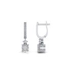 0,24 Karat Pırlantalı Küpe