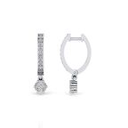 0,36 Karat Pırlantalı Küpe