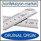 30cm Çift Taraflı Paslanmaz Çelik Metal Cetvel