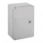 ZEYBEK Plastik Pano Opak Kapaklı Taban Saçlı 20*30*13