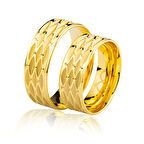 Harem Altın Sarı Altın Alyans  3101-3