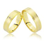 Sarı Altın Alyans 3102-2