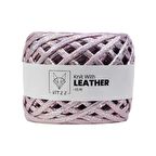 Ritzz Leather Snake Deri Görünümlü İp Pembe