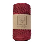 Floş Makrome İpi 2 MM Bordo