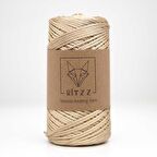 Floş Makrome İpi / 2 MM / Koyu Krem