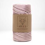 Floş Makrome İpi / 2 MM / Gül Kurusu