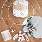 Ritzz Makrome Ayna Kiti