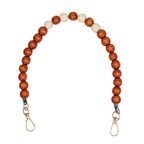 14MM Ahşap Boncuk Çanta Sapı 40CM - Ceviz (1 Adet)