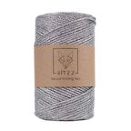 Makrome Sim Cord 2 MM Gümüş