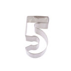 Kek Kurabiye Ve Pasta Kalıbı Metal 5 Sayı Büyük Boy Rakam 8.5 CM