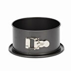 Patisse Yüksek Yuvarlak Altı Çıkan Kelepçeli Pasta Kalıbı 18 CM