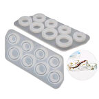 Epoksi Silikon Kalıp  Çoklu Yüzük Kalıbı  E56