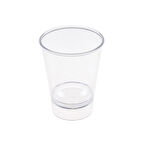 Kristal  Akrilik Shot Bardağı Şeffaf 50 CC (12 Adet)