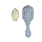 Epoksi Silikon Kalıp Dalgalı Ayna Kalıbı Ve 1 Adet Ayna 16.5 CM