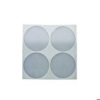 Epoksi Bardak Altlığı 10 CM Yuvarlak  4 lü