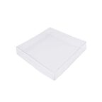 Asetat Kutu Bubble Mum Kutusu  20X20X3.5 CM (10 Adet)